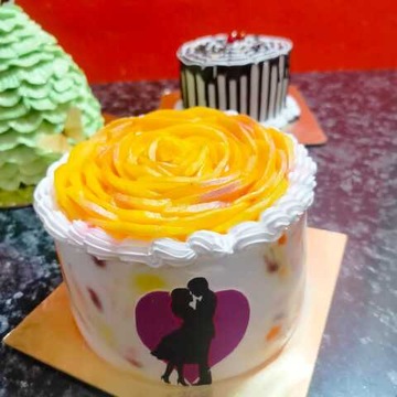 Cake closeup visual